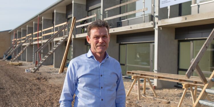 Direktør Erik Pedersen hos Arne Andersen Vrå A/S.