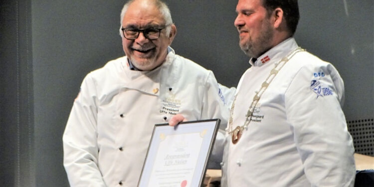 Uffe Nielsen overlod det danske præsidentskab til Anders Heegaard.