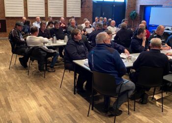 Hirtshals Fiskeriforening holdt fredag generalforsamling hos Nordsøen Forskerpark. Foto: Helle Hansen.