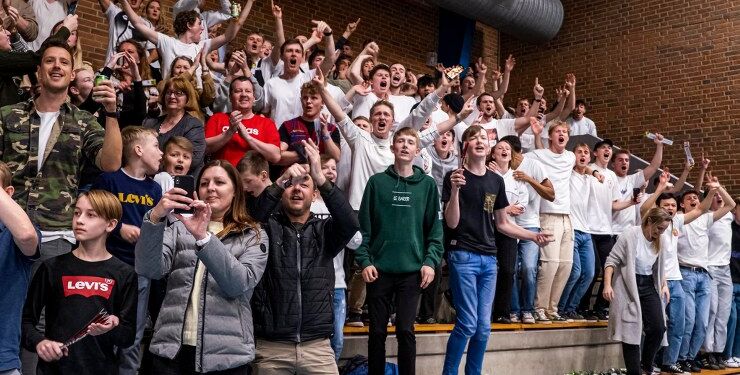 Trofaste fans hos HFK. Foto (arkiv): Jim Christensen.