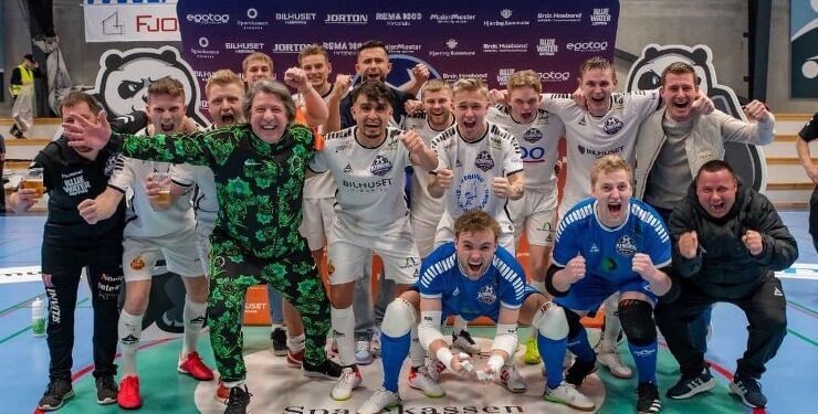 Holdet hos Hjørring Futsal Klub. Foto (arkiv): Jim Christensen.