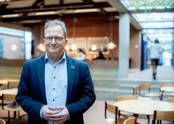 Formand Steffen Damsgaard fra Landdistrikternes Fællesråd. Foto: Mads Krabbe.