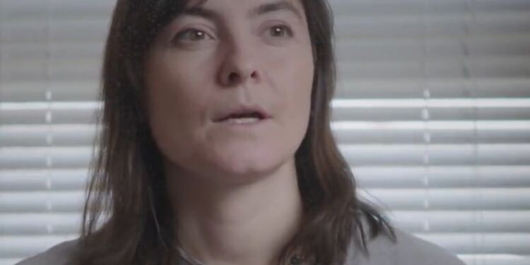 Ukrainske Svitlana er flyttet ind i Poulstrup. Foto: DR.