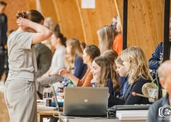 Altid fantastisk stemning i Tornby Hallen.