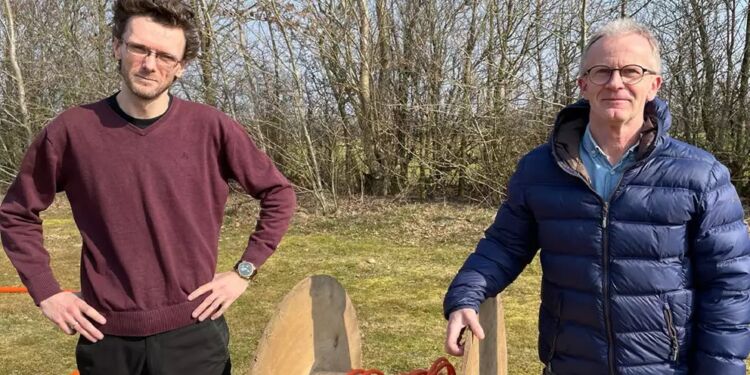 Chris Sylvester, stifter af IT-virksomheden Blue-IT sammen med Business Hjørrings virksomhedskonsulent Thorbjørn Jensen.