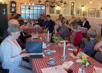 Nye Borgerlige ved tirsdagens generalforsamling i Tornby.