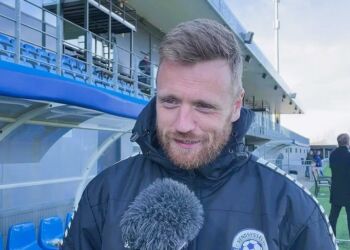 Ronnie Schwartz var en glad mand efter måldebut for sit hold, Vendsyssel FF.