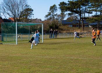 Efter ca. en times spil blev kampen afgjort på denne perle udført af Anders Knudsen...