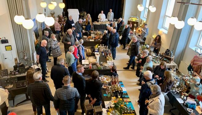 Påskedagenes kunsthåndværkermarked i Den Svenske Sømandskirke er en af mange store traditioner i Hirtshals. Foto (arkiv): Niels Skipper.