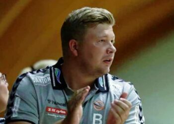 Thomas Kjær har forlænget to år med Tornby IF Håndbold. Foto: Arkiv.