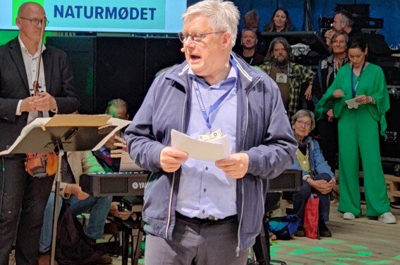 Borgmester Søren Smalbro åbnede Naturmødet 2022.