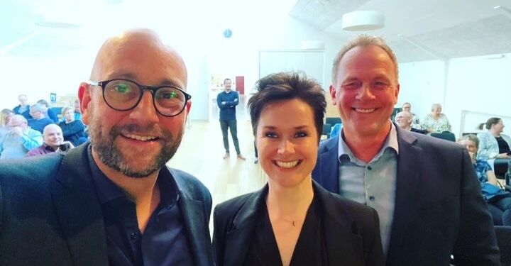 Rasmus Prehn (S), Anne Honoré Østergaard (V) og Kim Edberg (NB) er tre de folketingskandidater, der stiller op til valgtræf i Vrå. Foto: Arkiv.