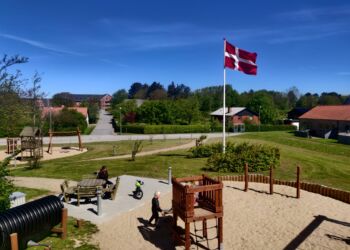 Det Grønne Hjørne i Horne. Foto (arkiv): Hans Wendelboe Bøcher.