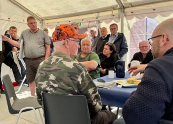 Prehn har tidligere mødt fiskerne på Hirtshals Havn. Foto: Arkiv.
