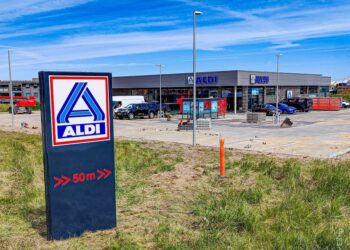 Aldi på Stoltzes Plads. Foto: Arkiv.