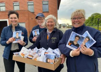 Flyers og argumenter fra Venstre.