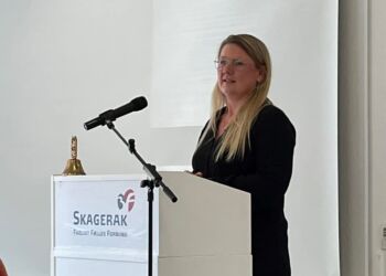 Mai-Britt Beith efter valget til socialdemokratisk borgmesterkandidat i Hjørring Kommune. Foto: Privat.