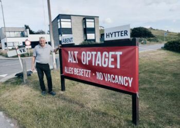 Conni og Jørgen Eriksen har rigtig mange gange denne sæson kunnet melde alt optaget på Hirtshals Camping. Foto: Arkiv.