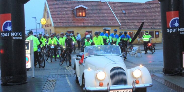 Starten går på Nørregade i Hirtshals. Foto (arkiv): Presse-fotos.dk