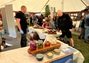 Fødevaresalg på Hjørring Dyrskue. Foto: Arkiv.