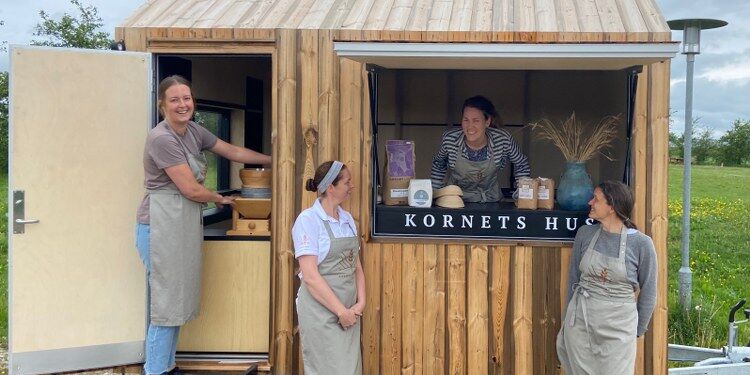 Kornkaravanen er klar til Naturmødet 2024. Foto: Arkiv.