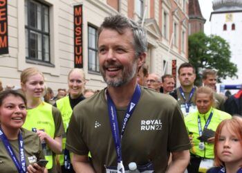Kronprins Frederik. Foto: Lars Horn/Royal Run.