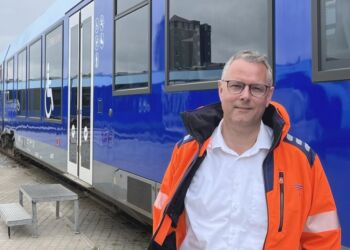 Martin Sort Mikkelsen er administrerende direktør hos Nordjyske Jernbaner. Foto: Arkiv.