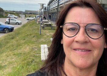 Mette Jensen (C) er en af de fem folketingskandidater i panelet på Fyrklit. Foto: Arkiv.