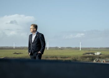 Landdistrikternes Fællesråds formand, Steffen Damsgaard. Foto: Mads Krabbe