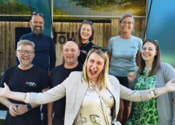 Store smil efter Naturmødets deltagelse i Folkemødet på Bornholm. Foto (arkiv): Naturmødet.
