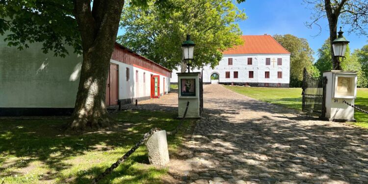 J. F. Willumsen samlingen på herregården Odden. Foto (arkiv): Niels Skipper.