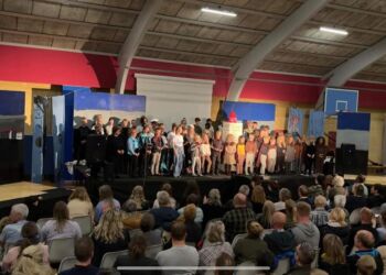 Skolefest og musical i Skallerup.