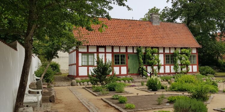 Urtehaven ved præstegården hos Vendsyssel Historiske Museum.