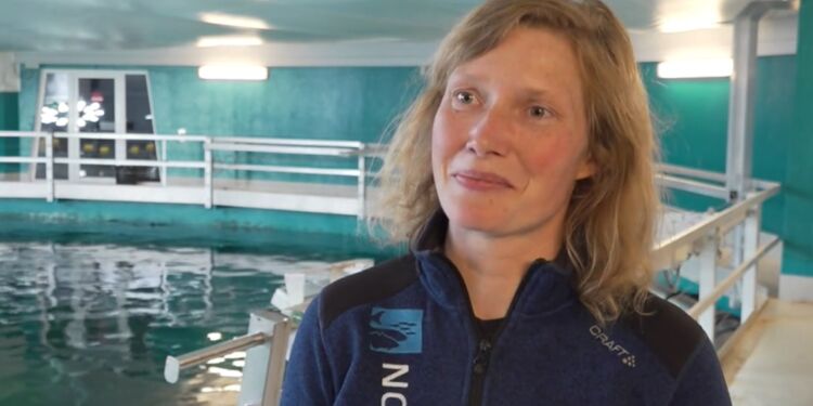 Kristina Ydesen er biolog og udviklingschef ved Nordsøen Oceanarium. Foto (arkiv): TV2 Nord.