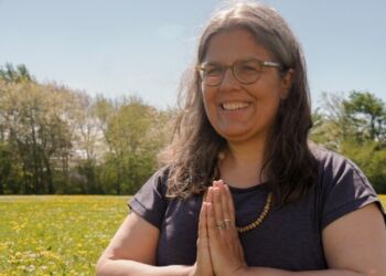 Yogalærer Maj-Britt Zielke. Foto: Arkiv.