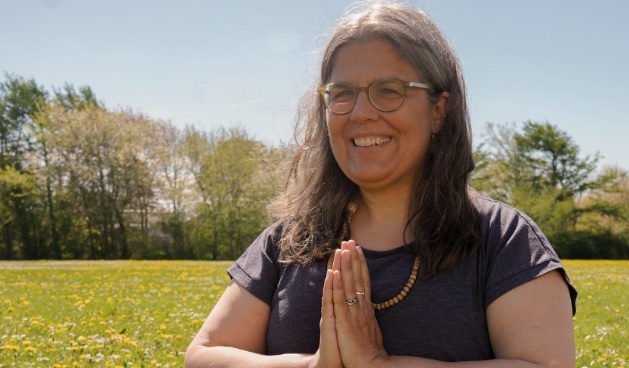 Yogalærer Maj-Britt Zielke. Foto: Arkiv.