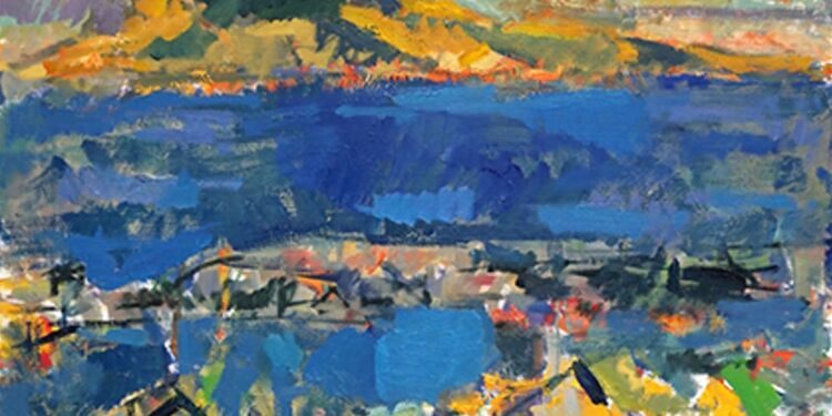 Maleri af Torbjørn Olsen.