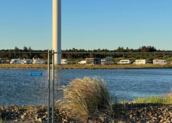 Autocampere på Hirtshals Havn. Foto (arkiv): John Kristensen.
