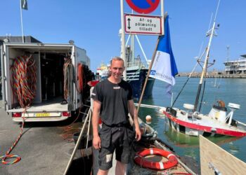 Joachim Ravn Christensen ser med optimisme frem til mandagens nye forsøg på at hæve Fio. Foto: Niels Skipper.