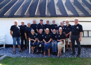 Holdet i haven ved Hirtshals Museum. Foto: VHM.