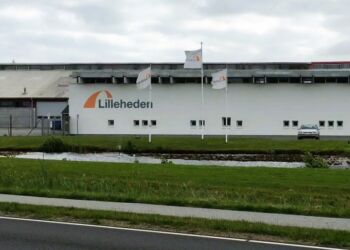 Lilleheden A/S syd for Hirtshals. Foto (arkiv): Niels Skipper.