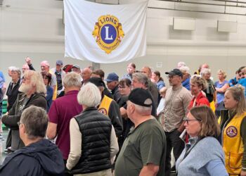 Turistfiskeauktion arrangeret af Lions Club Hirtshals. Foto: Arkiv.