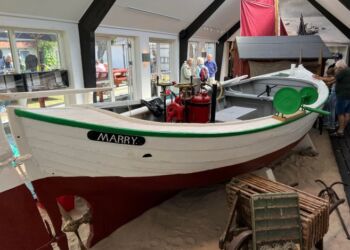 Motorjollen Mary. Foto (arkiv): Niels Skipper.