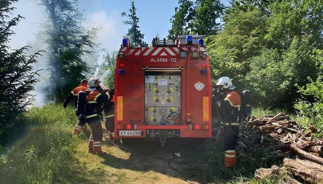 Naturbrand. Foto (arkiv): Jens Kranen.