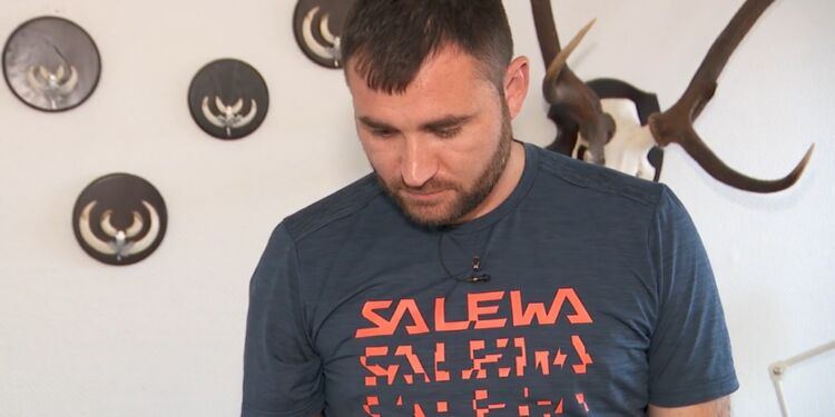 I sidste uge fik Pavlo Kanishevskyi afslag på sin ansøgning om opholdstilladelse. Foto: TV2 Nord.