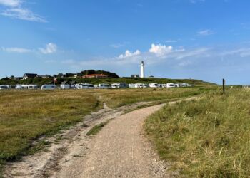 Ringstien runder Hirtshals Fyr. Foto (arkiv): Niels Skipper.