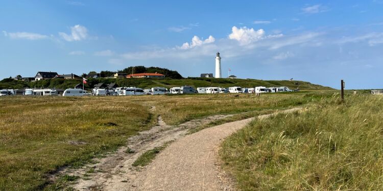 Ringstien runder Hirtshals Fyr. Foto (arkiv): Niels Skipper.