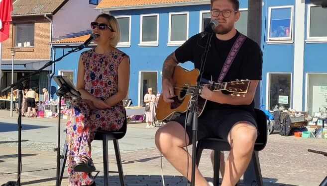 Tanja Johanne Severine og Morten Rævskær Madsen i duoen Wings. Foto: Ulla Sølvsten.