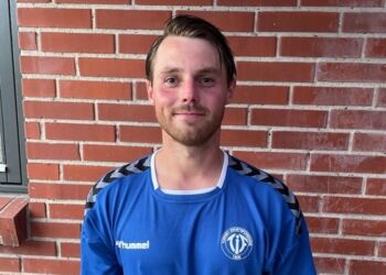 Anders Vajhøj i klubtrøjen for Tornby IF.