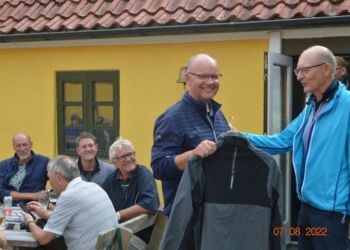 Jens Rasmussen var ekstraordinært bare 10 slag under par på den fine bane i Kjul.